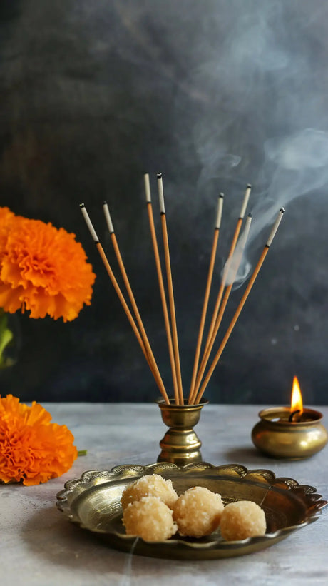 The beauty of incense sticks is their aromatic scent, as they are made from natural resins, herbs, and essential oils, and traditionally burned to release fragrant smoke for spiritual, meditative, or therapeutic purposes, and remain a household name.