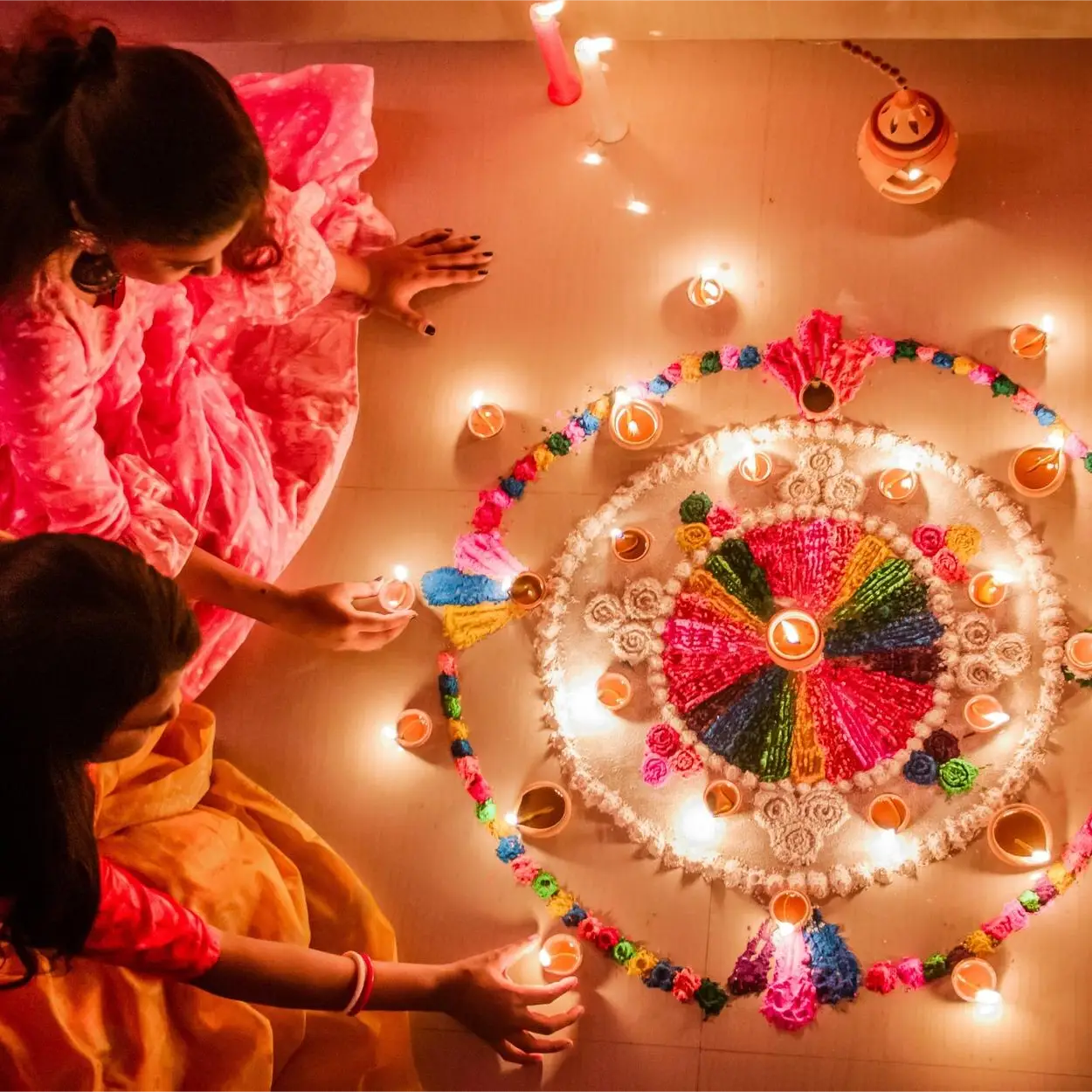 Diwali colors: the secret to a vibrant celebration