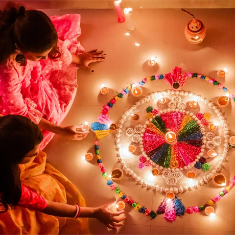 Diwali colors: the secret to a vibrant celebration