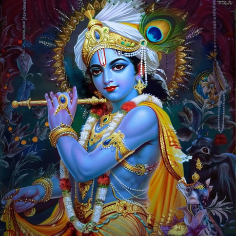 Adorn the Jhula with vibrant floral garlands, twinkling fairy lights, and soft satin drapes in peacock hues for an effortlessly elegant and festive Janmashtami 2025 decor.