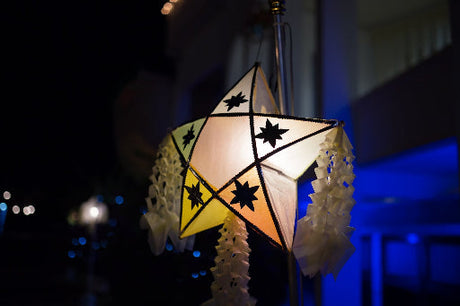 The joyful celebration of Eid al-Fitr in the United States brings families together in warmly decorated homes, blending traditional motifs with a vibrant display of cultural richness and festivity.