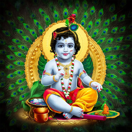 Celebrate Krishna Janmashtami 2025 with divine décor ideas like vibrant jhulas