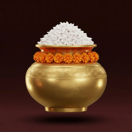 Onam is one of the vibrant annual harvest festivals of India, celebrated in Kerala, and is marked by traditional feasts, floral decorations, and cultural performances, as well as specially prepared food on this occasion.