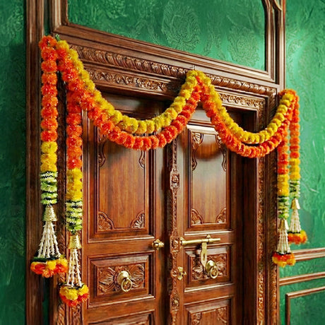Artificial Marigold Garland Collection - LoveNspire