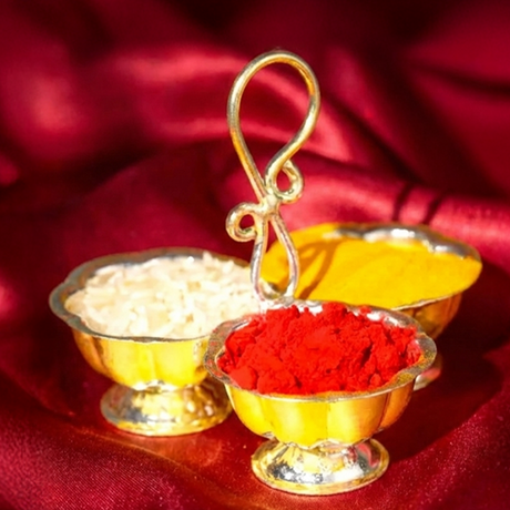 Haldi KumKum Holder