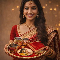 Karwa Chauth Gifts, Thali Items & Decorations