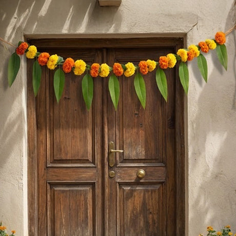Mango Leaf Marigold Toran Collection - LoveNspire