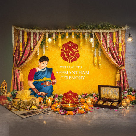 Seemantham Decoration & Backdrops