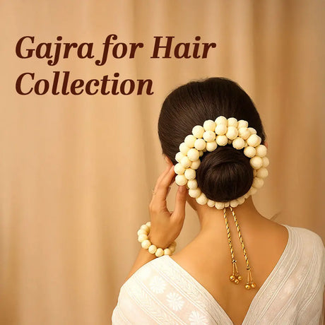 Gajra for Hair | Indian & Artificial Flower Gajra for Hair