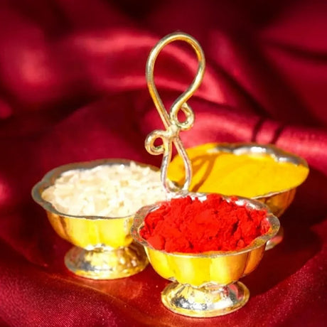 Haldi KumKum Holder