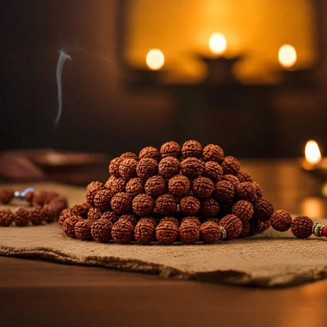Rudraksha Divine Collection Rudraksha Jewelry Spiritual Items and Pooja Essentials – LoveNspire