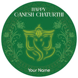 12 pcs happy ganesh chaturthi personalized custom name