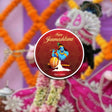 12 pcs happy janmashtami personalized custom name stickers