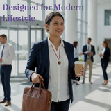 Certified Rudraksha Pendant Mala Prayer Bead Handmade Astrological Shiva Necklace Jewelry for Men Women 3 to 6 Mukhi Rudraksh with Silver Plated on Red Cotton Cord