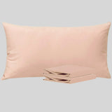 150 Thread Count Pillow Covers 100% Cotton Pillowcases Soft & Smooth Hotel-quality Set of 2 Pillow Case with Envelope Closure Breathable Cooling - Fits Queen/king/cal King Size Pillows - LoveNspire