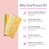 Vibrant assorted money envelopes for Diwali Eid gifts fancy lifafa designs