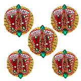 Acrylic lakshmi charan paduka feet laxmi padhuka good luck