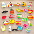 25 pcs annaprasanam photo booth props kit for photoshoot