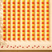 Set of 5 strings artificial marigold garland with vibrant orange and yellow flowers for wedding and diwali decor