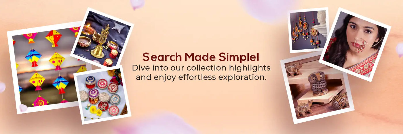 Banner promoting Search Mode Simple for effortless exploration of image highlights.