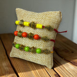 Rakhi for Brother Bead Rakhi with Roli Chawal Raksha Bandhan Card - Rakhi for Bhai Bhabhi Sister In Law Rakshabandhan Celebration - LoveNspire