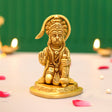 Brass hanuman statue anjani pawan putra lord bajrangbali