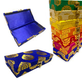 Brocade gift boxes(8x4x1.5 inches) favor for indian muslim