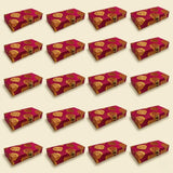Maroon and gold brocade gift box with brass clasp for indian muslim pakistani punjabi wedding favors nikah mehndi