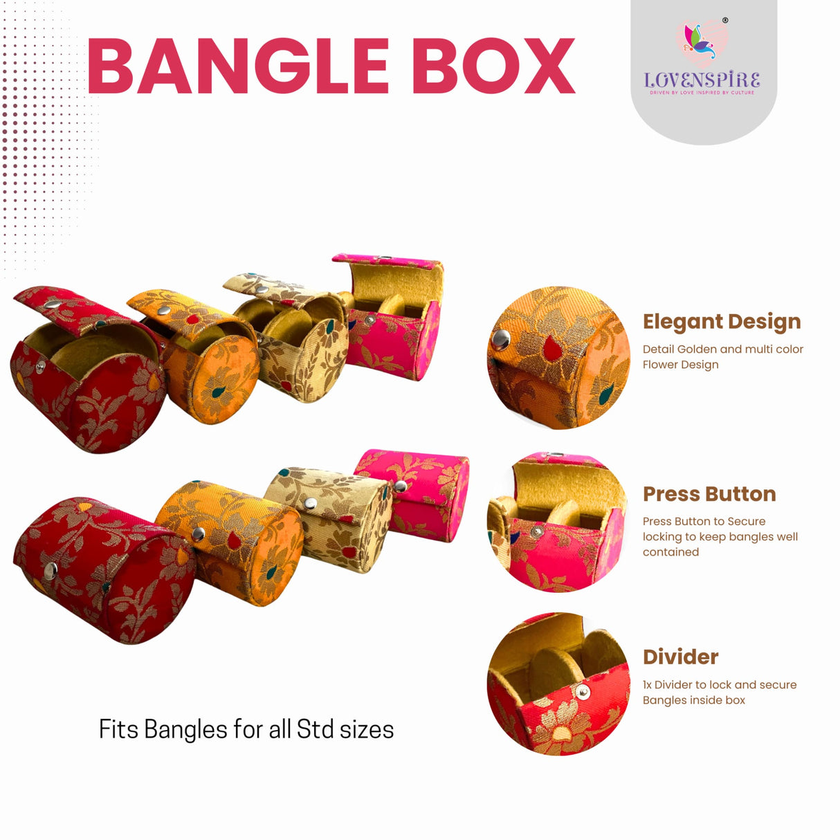 Bangle box organizer bulk assorted jewelry storage boxes