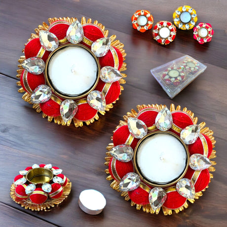 Tea light candle holders indian decorative holder