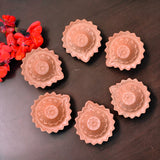 Clay diya for pooja traditional handmade terracotta diyas