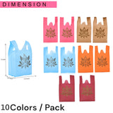 Cloth carry bags with lotus print eco-friendly reusable bag