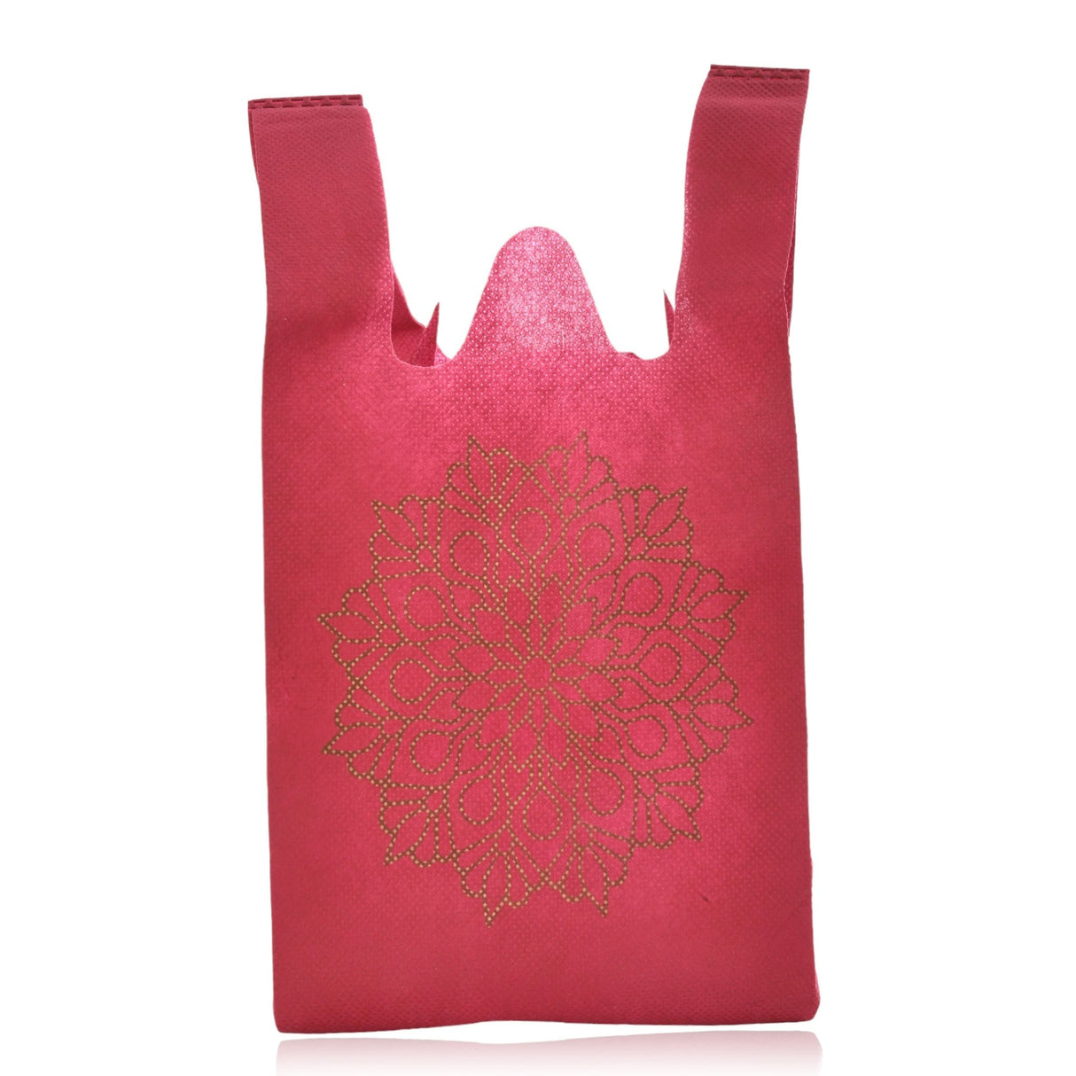 Cloth carry bags with mandala print eco-friendly reusable