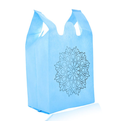 Cloth carry bags with mandala print eco-friendly reusable