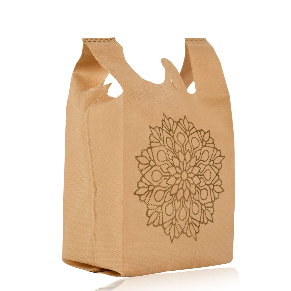 Cloth carry bags with mandala print eco-friendly reusable