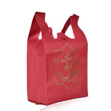 Cloth carry bags with om print eco-friendly reusable bag