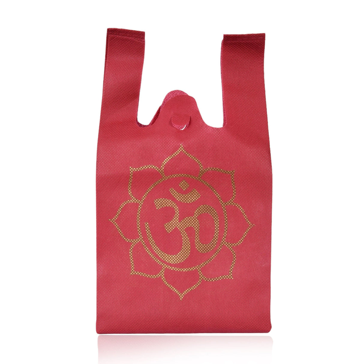 Cloth carry bags with om print eco-friendly reusable bag