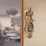 Decorative antique dancing lady door pull handles 6.8
