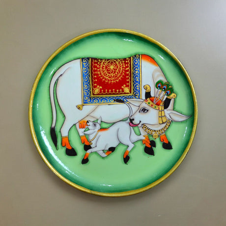 Decorative plates traditional indian wall hanging ornament