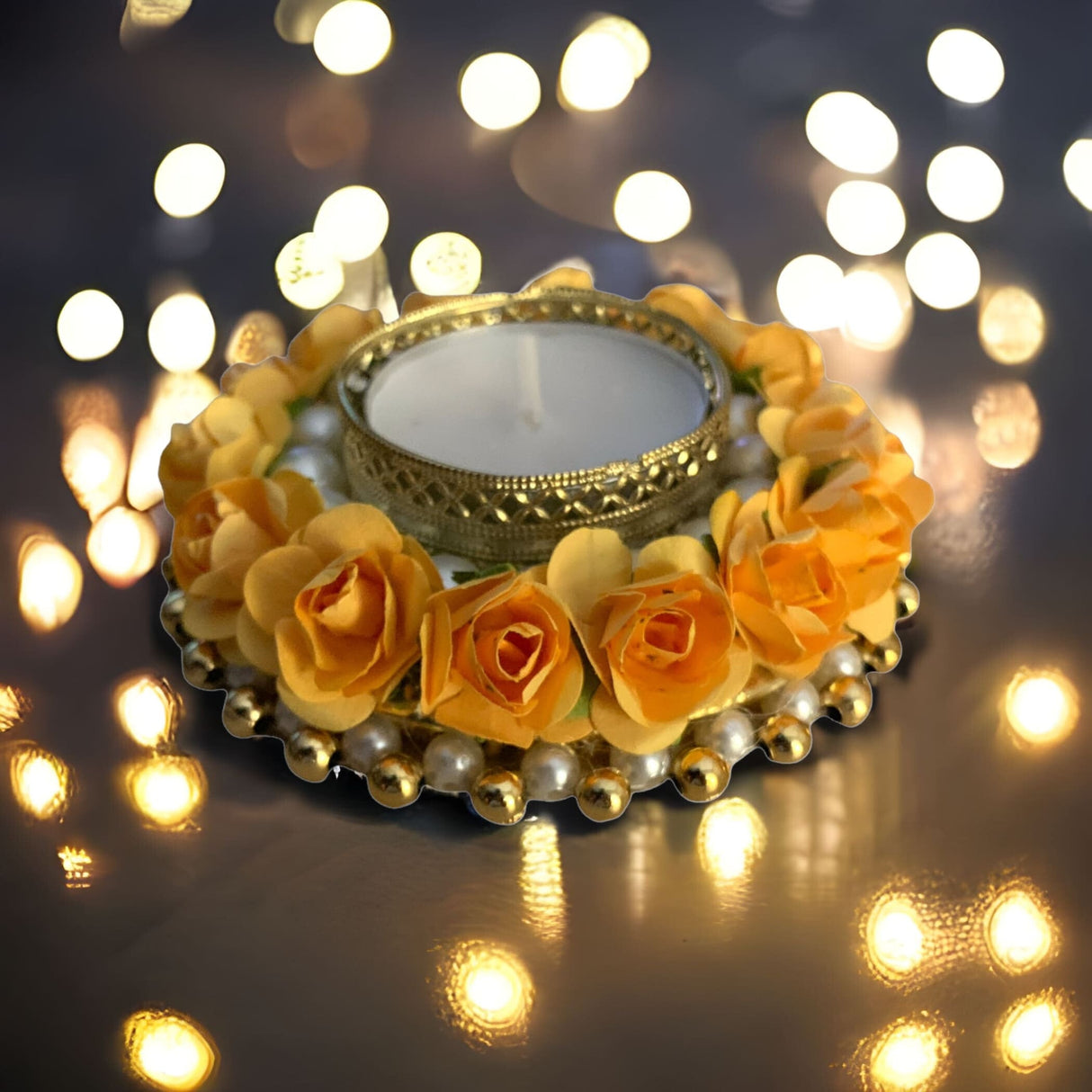 Tealight candle holder festival of light decorative t-light