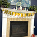 Diy Kit Golden Happy Diwali Paper Banner, Diwali Decor, Diwali Decorations, Diwali Party, Diwali Backdrop, Diwali Garland, Diwali Decor - LoveNspire