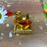 Duck haldi kumkum holder 4 piece bulk decorative roli