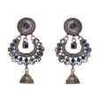 Earrings oxidised aesthetic stylish indian ethnic