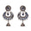 Earrings oxidised aesthetic stylish indian ethnic