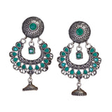 Earrings oxidised aesthetic stylish indian ethnic