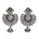 Earrings oxidised aesthetic stylish indian ethnic