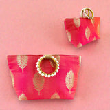 Eid Gift, Silk Hand Bag, Nikah Favor, Indian Muslim Punjabi Wedding Favor, Diwali Gift Bag, Diwali Favor, Diwali Gift, Housewarming Favor, - LoveNspire