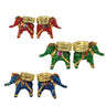 Elephant tea light candle holders indian festival