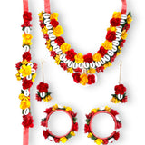 Flower designer shells jewelry set for women handmade