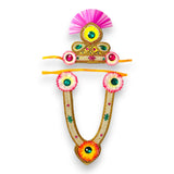 Jewelry set for janmashtami ganesh chaturthi celebration